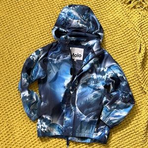 Kids molo rain jacket